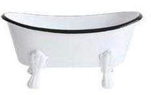 Load image into Gallery viewer, Creative Co-op Soap Dishes Metal Bathtub Soap Dish
