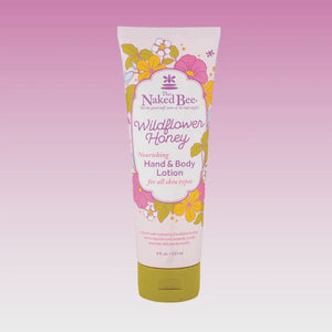 Naked Bee Personal Care Hand & Body Lotion - 8oz Wild Flower Honey