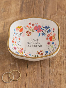 Natural Life Sentiment&Gift Artisan Trinket Bowl Friend