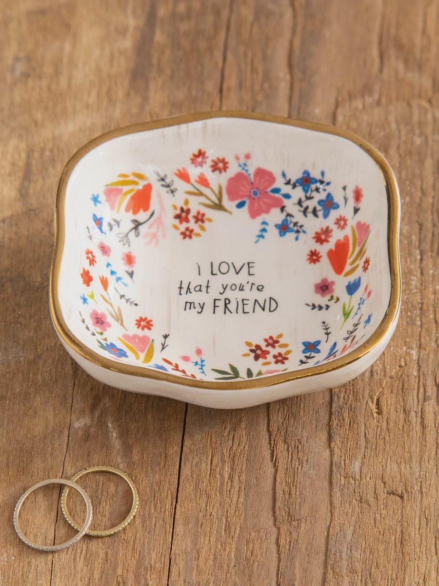 Natural Life Sentiment&Gift Artisan Trinket Bowl Friend