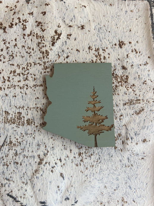 Not specified Sentiment+Gift Arizona Diecut Magnet