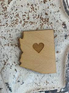 Not specified Sentiment+Gift Arizona Diecut Magnet