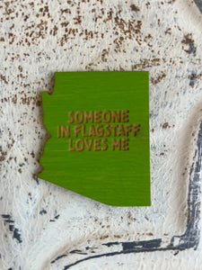 Not specified Sentiment+Gift Arizona Diecut Magnet