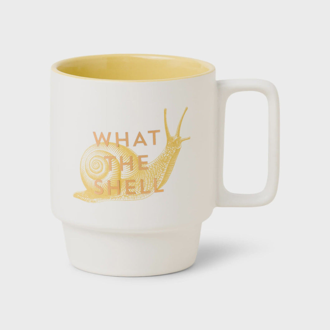 Designworks Ink Drinkware What The Shell Stackable Mug