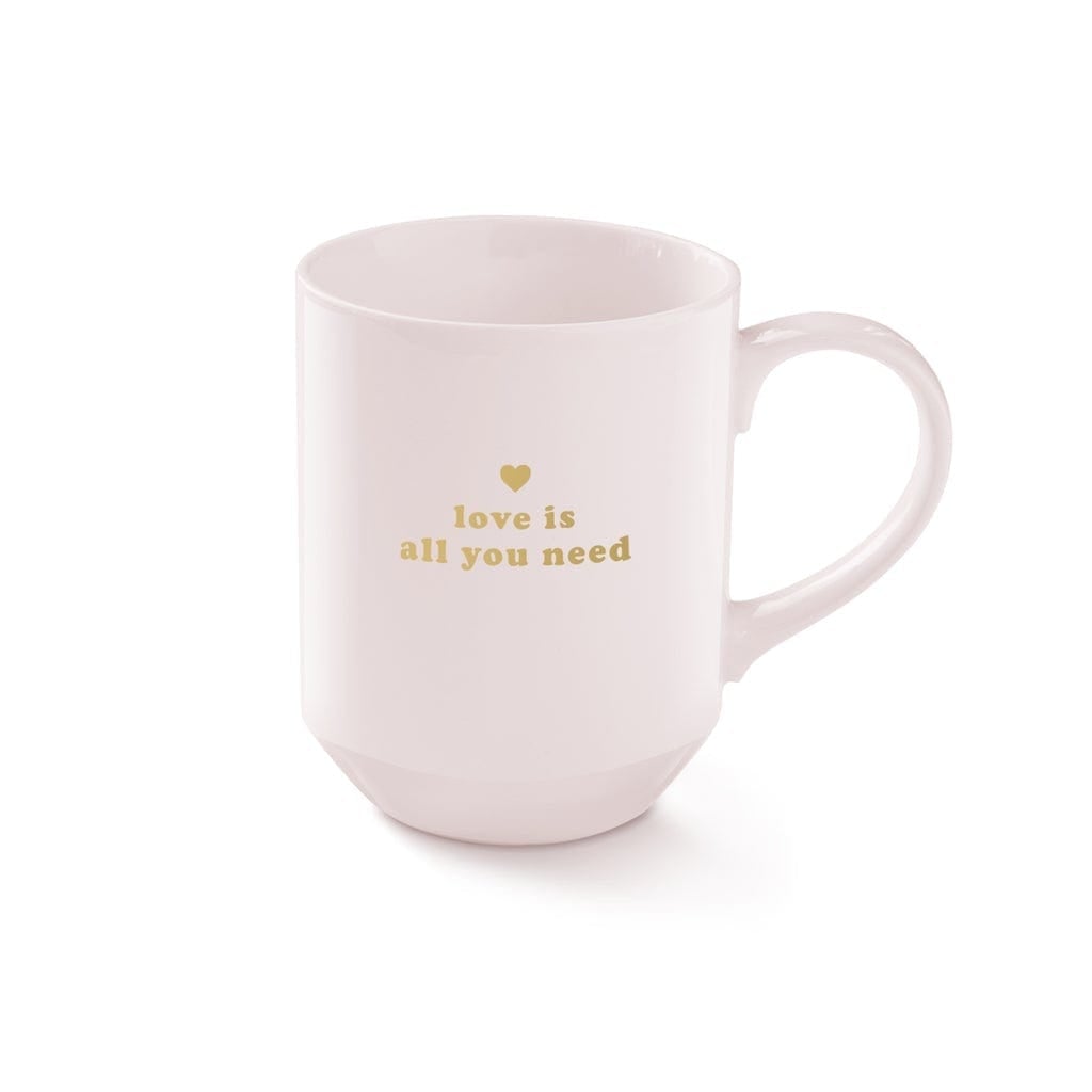 Fringe Studio Drinkware Love Is All You Need Stoneware Mug