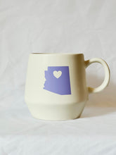 Load image into Gallery viewer, Local Drinkware Arizona State With Heart 16oz Matte Mug

