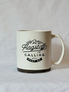 Local Drinkware Flagstaff is Calling 20oz Speckled Mug