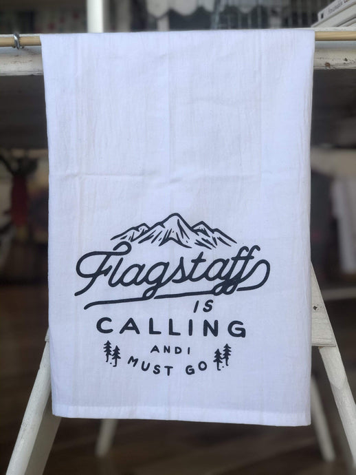 Local Kitchen Flagstaff Is Calling Tea Towel