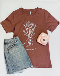 Local Tshirts Custom Flagstaff Wildflowers Tee