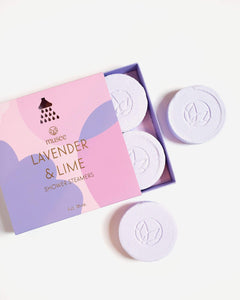 MUSEE Personal Care Lavender And Lime Shower Steamer