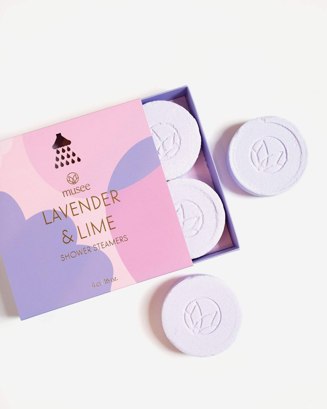 MUSEE Personal Care Lavender And Lime Shower Steamer
