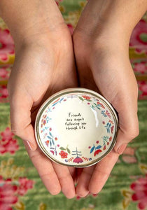 Natural Life Collections Gift Friends Are Angels Trinket Bowl
