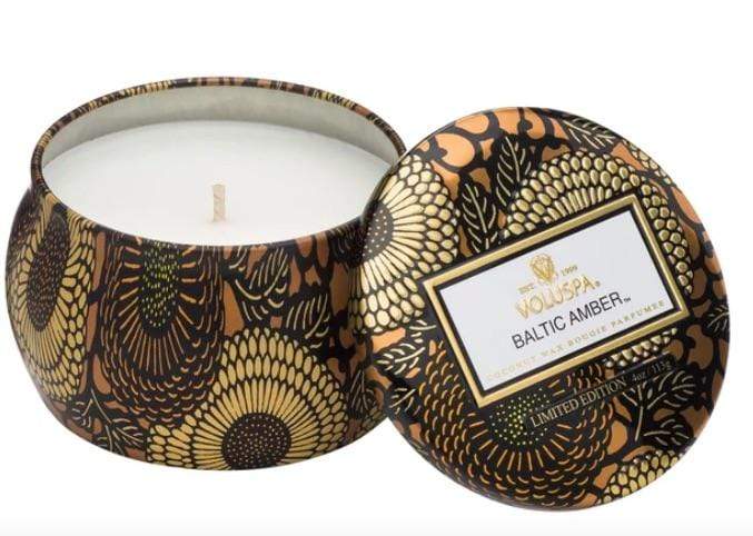 Baltic Amber Mini Tin Candle