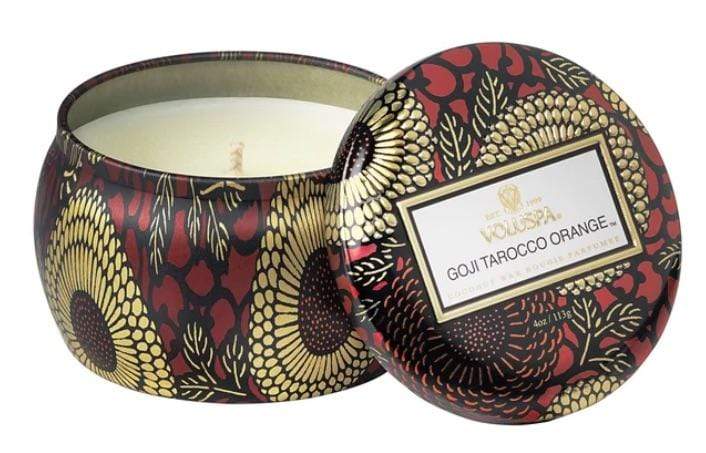 Goji Tarocco Orange Mini Tin Candle