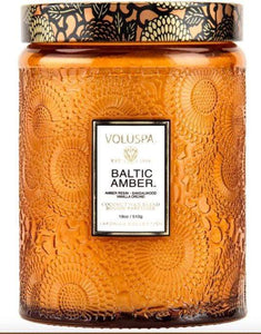 Voluspa Home Decor Baltic Amber Large Jar Candle