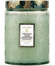 Load image into Gallery viewer, Voluspa Home Decor French Cade Lavender Large Jar Candle
