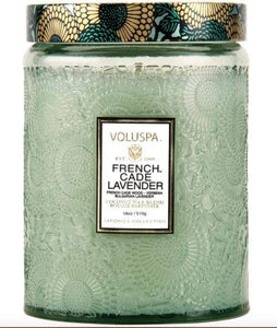 Voluspa Home Decor French Cade Lavender Large Jar Candle