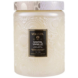 Voluspa Home Decor Santal Vanille Large Jar Candle